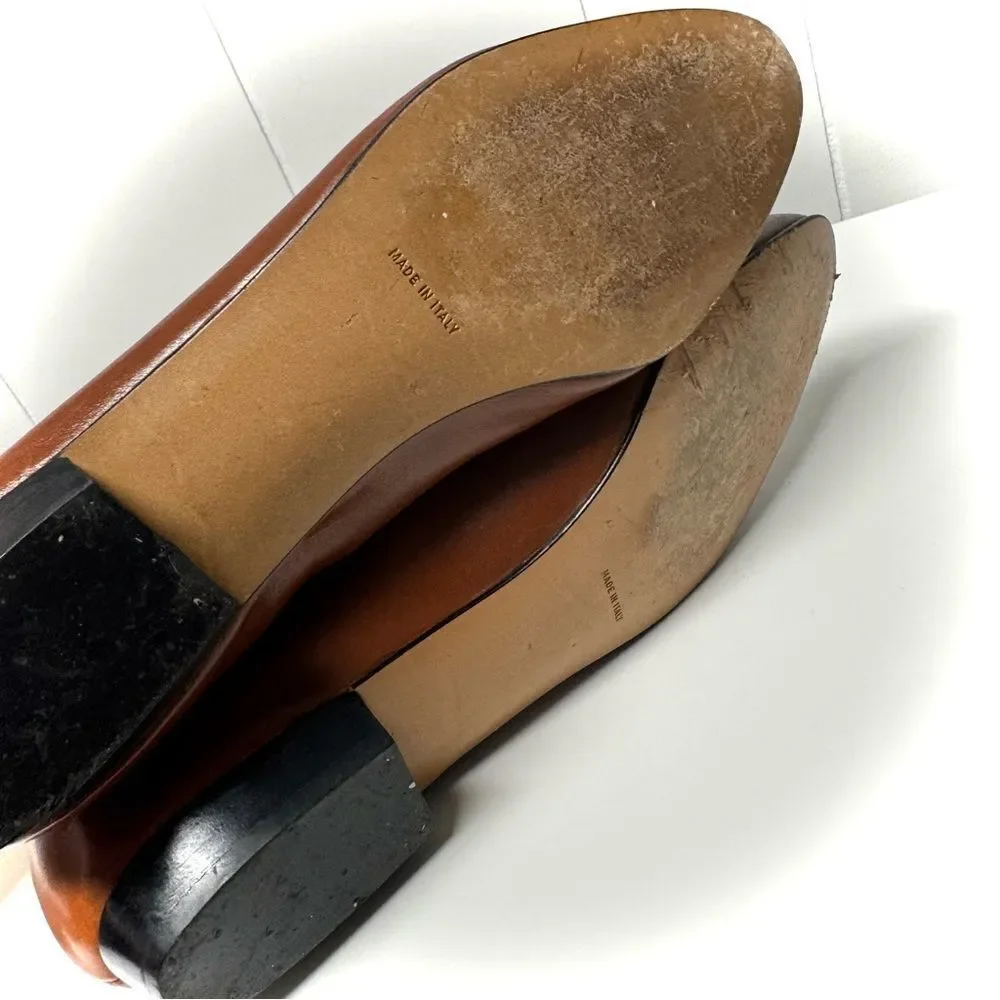 Salvatore Ferragamo Leather Ballet Flats Size 9.5